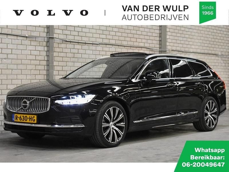 Zwart Gebruikt 2022 Volvo V90 Plus Stationwagen | € 41.950 (Super prijs) - Afbeelding 1/4