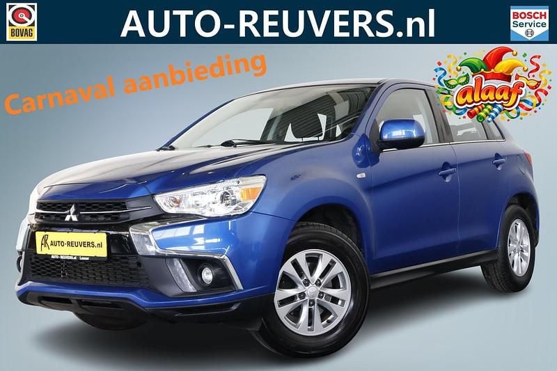 Occasion Mitsubishi ASX 117 PK (86 kW) 2019 Blauw, metallic lak SUV