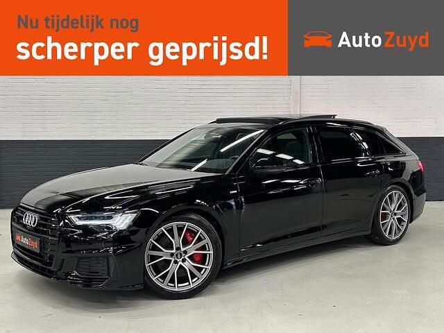 Zwart Gebruikt 2022 Audi A6 S-Line Stationwagen | € 52.993 (Iets duurder) - Afbeelding 1/4