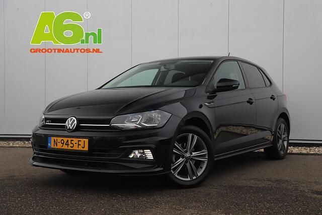 Zwart Gebruikt 2021 VW Polo R-line Edition Hatchback | € 17.900 (Goede deal) - Afbeelding 1/4