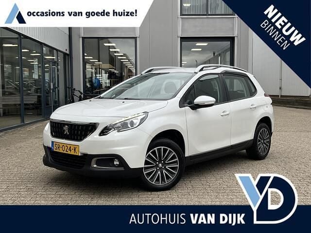 Wit Gebruikt 2018 Peugeot 2008 Active SUV | € 9.945 (Goede deal) - Afbeelding 1/4