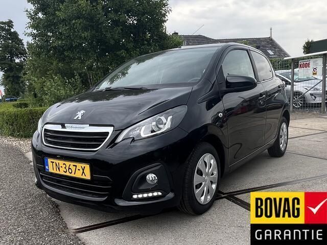 Zwart Gebruikt 2018 Peugeot 108 Active Hatchback | € 7.500 (Eerlijke prijs) - Afbeelding 1/4