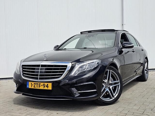 Zwart Gebruikt 2014 Mercedes S350 Prestige Sedan | € 23.650 - Afbeelding 1/4