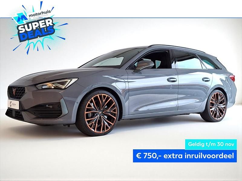Grijs Gebruikt 2021 Cupra Leon Stationwagen | € 23.940 (Eerlijke prijs) - Afbeelding 1/4