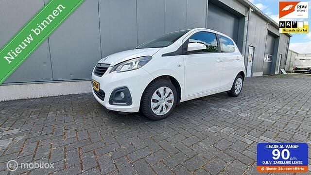 Wit Gebruikt 2015 Peugeot 108 Active Hatchback | € 5.450 (Eerlijke prijs) - Afbeelding 1/4