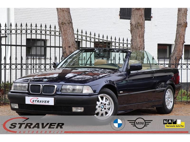 Blauw Gebruikt 1999 BMW 320 Cabriolet Executive Cabriolet | € 13.950 - Afbeelding 1/4