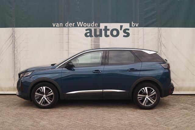 Blauw Gebruikt 2022 Peugeot 3008 Allure MPV | € 21.900 (Duur) - Afbeelding 1/4