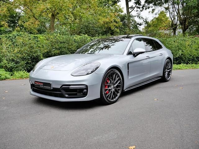 Zilver Occasion 2019 Porsche Panamera Sport Turismo Stationwagen | € 99.500 (Iets duurder) - Afbeelding 1/4