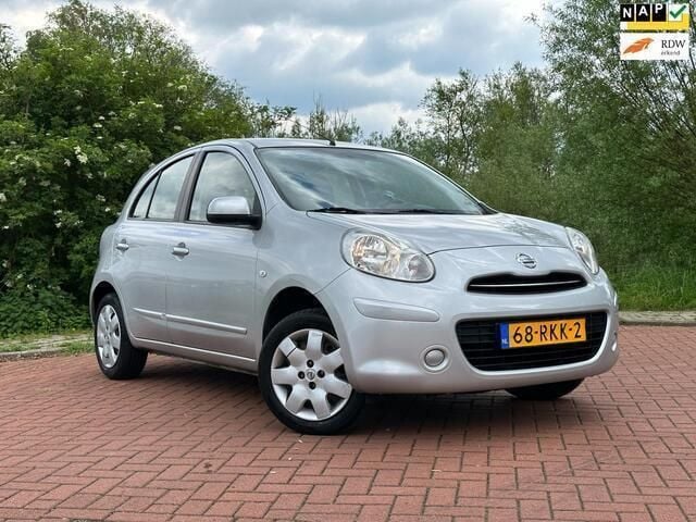 Grijs Gebruikt 2011 Nissan Micra Acenta Hatchback | € 3.999 (Goede deal) - Afbeelding 1/4