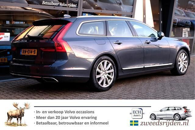 Occasion Volvo V90 Inscription 191 PK (140 kW) 2018 Blauw Stationwagen