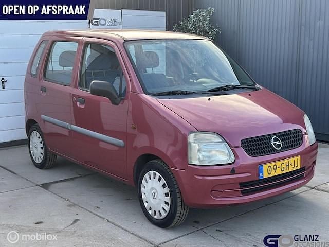 Occasion Opel Agila Elegance 2000 Rood Hatchback