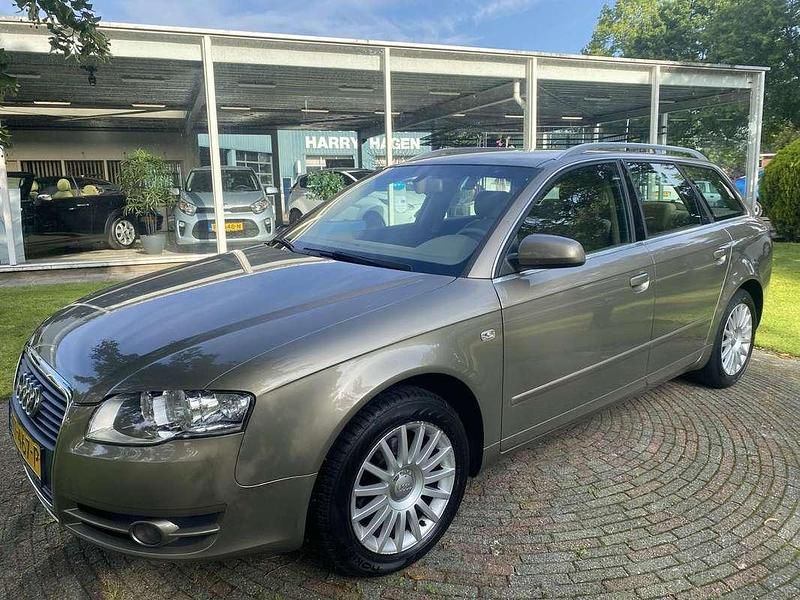 Geel Gebruikt 2008 Audi A4 Proline Stationwagen | € 3.950 (Eerlijke prijs) - Afbeelding 1/4