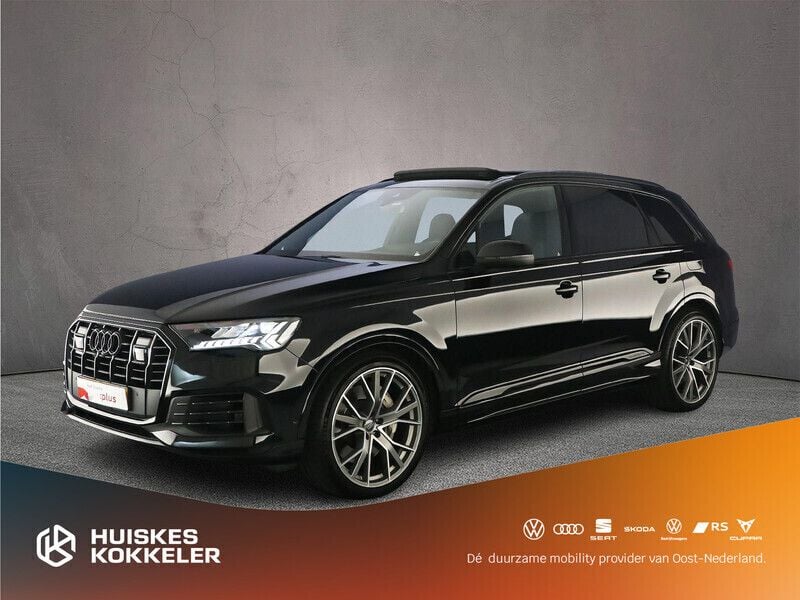 Zwart Gebruikt 2020 Audi Q7 Advanced Plus SUV | € 62.900 (Super prijs) - Afbeelding 1/4