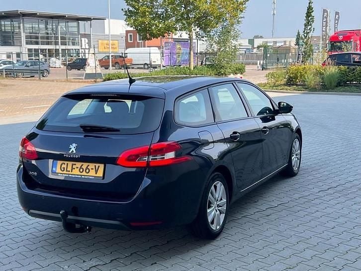 Occasion Peugeot 308 SW Premium 116 PK (85 kW) 2017 Blauw (metallic) Stationwagen