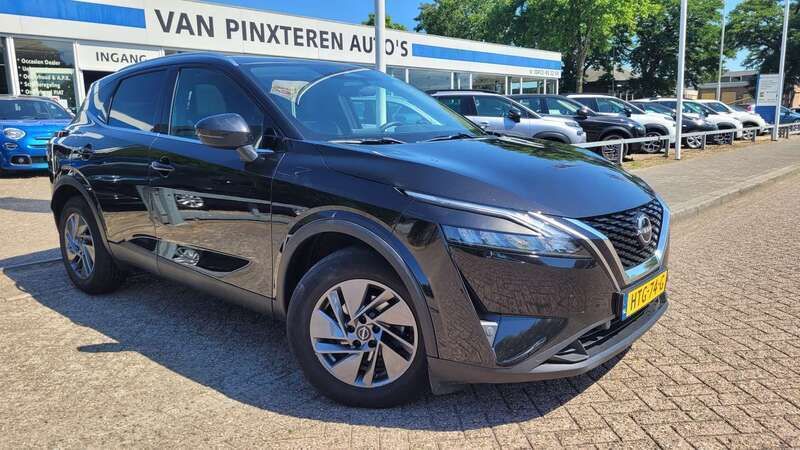 Zwart Occasion 2023 Nissan Qashqai Visia SUV | € 23.500 (Eerlijke prijs) - Afbeelding 1/4