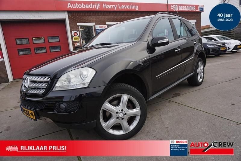 Zwart Gebruikt 2008 Mercedes ML280 SUV | € 6.950 (Goede deal) - Afbeelding 1/4