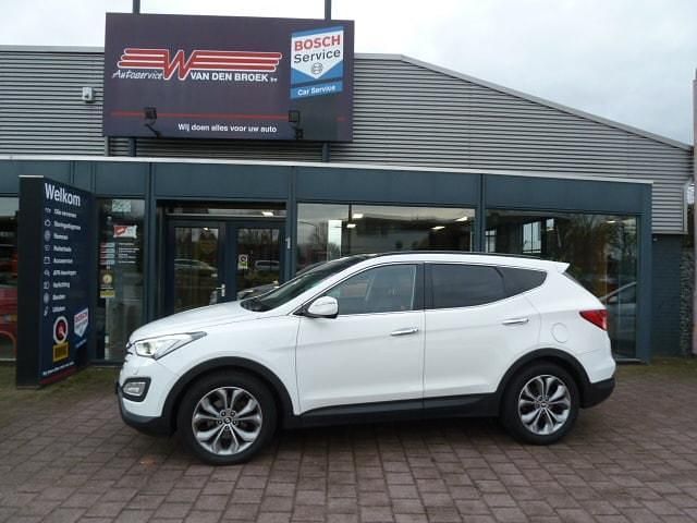 Wit Occasion 2013 Hyundai Santa Fe SUV | € 8.950 - Afbeelding 1/4