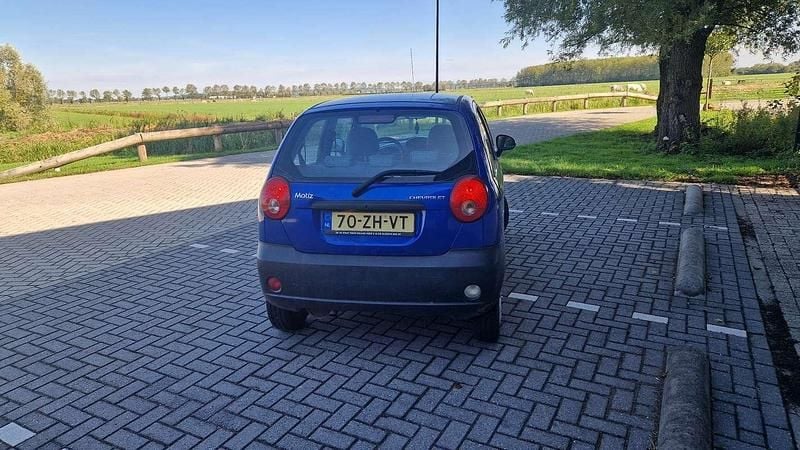 Blauw Gebruikt 2008 Chevrolet Matiz Hatchback | € 900 (Eerlijke prijs) - Afbeelding 1/4