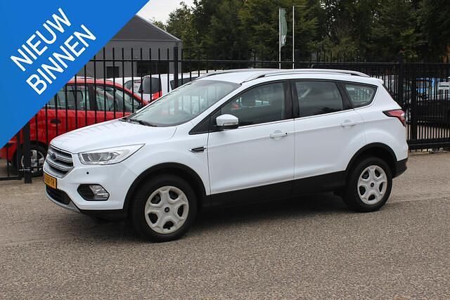 Wit Gebruikt 2019 Ford Kuga Ultimate SUV | € 17.450 (Super prijs) - Afbeelding 1/4