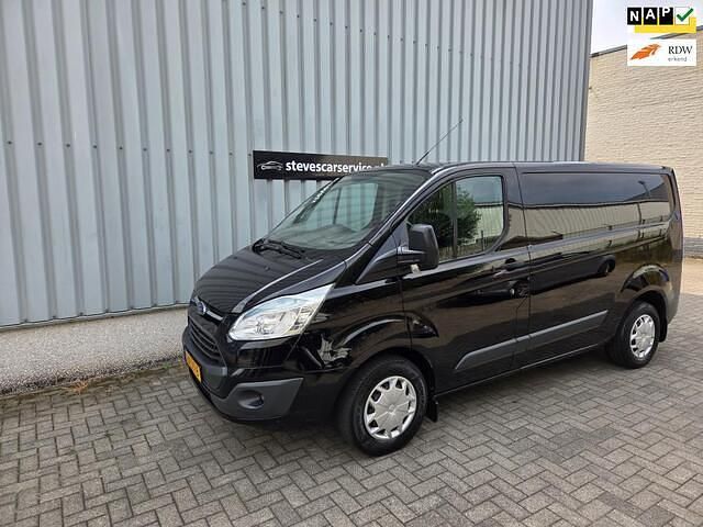 Zwart Gebruikt 2016 Ford Transit Custom Trend Van | € 6.950 (Goede deal) - Afbeelding 1/4