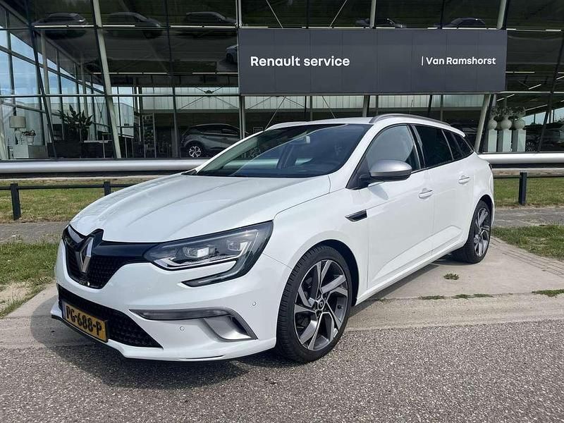Wit Gebruikt 2017 Renault Mégane GT Line GT-Line Stationwagen | € 9.250 (Eerlijke prijs) - Afbeelding 1/4