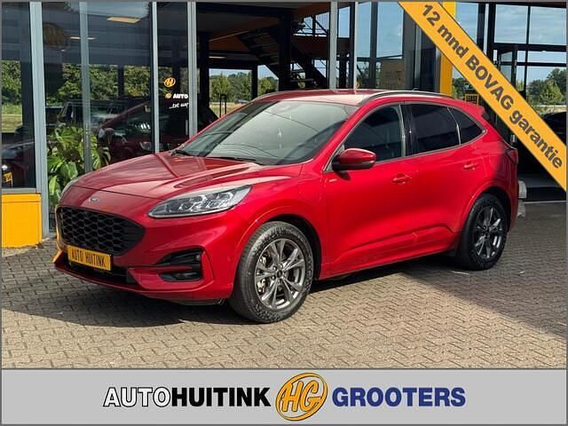 Rood Gebruikt 2020 Ford Kuga ST-Line SUV | € 23.790 (Eerlijke prijs) - Afbeelding 1/4