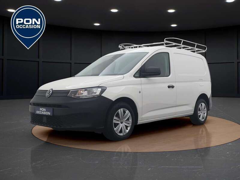 Wit Gebruikt 2021 VW Caddy Comfortline MPV | € 13.450 (Goede deal) - Afbeelding 1/3