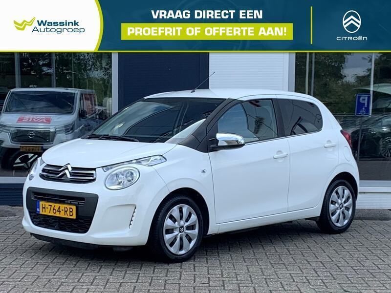 Wit Gebruikt 2020 Citroën C1 Feel Hatchback | € 9.940 (Eerlijke prijs) - Afbeelding 1/4
