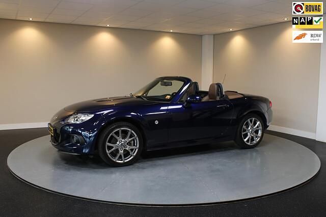 Blauw Gebruikt 2013 Mazda MX5 Edition Cabriolet | € 15.940 (Iets duurder) - Afbeelding 1/4
