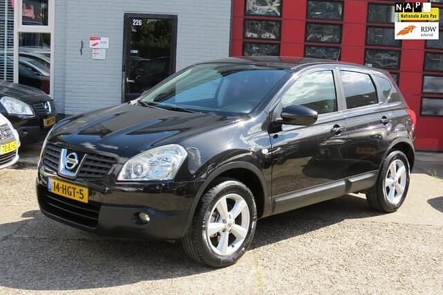 Zwart Gebruikt 2008 Nissan Qashqai Acenta SUV | € 3.999 (Goede deal) - Afbeelding 1/4