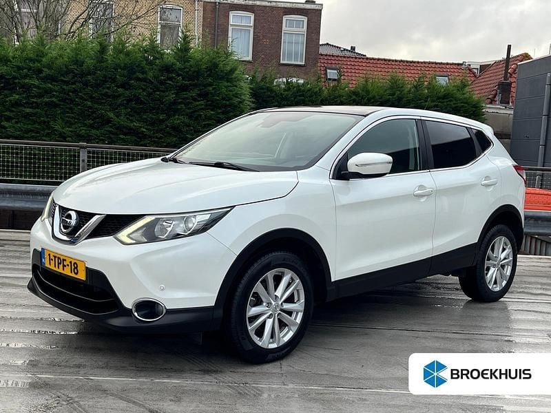 Wit Gebruikt 2014 Nissan Qashqai SUV | € 10.990 (Goede deal) - Afbeelding 1/4