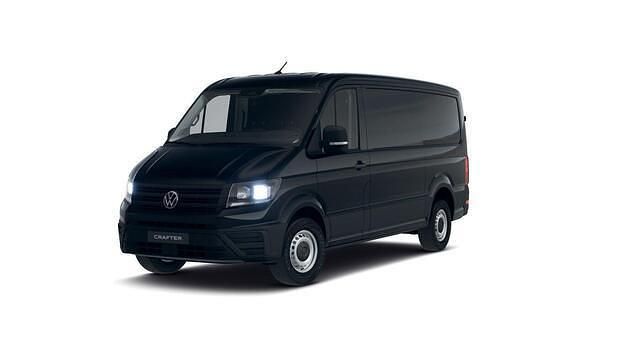 Zwart Gebruikt 2024 VW Crafter Trendline Van | € 47.775 - Afbeelding 1/4