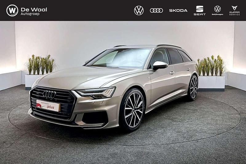 Karaatbeige metallic Occasion 2021 Audi A6 S-Line Stationwagen | € 35.900 (Goede deal) - Afbeelding 1/3
