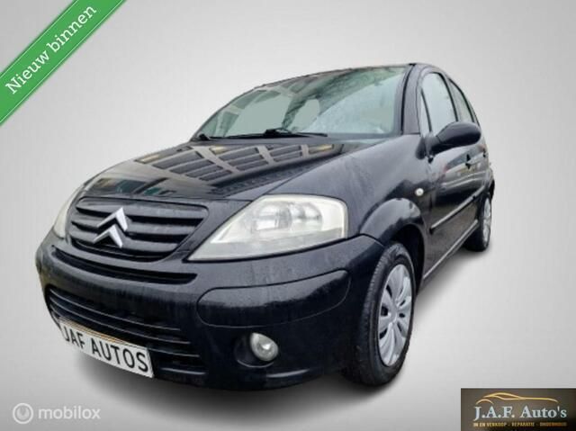 Zwart Gebruikt 2006 Citroën C3 Hatchback | € 1.750 (Eerlijke prijs) - Afbeelding 1/4