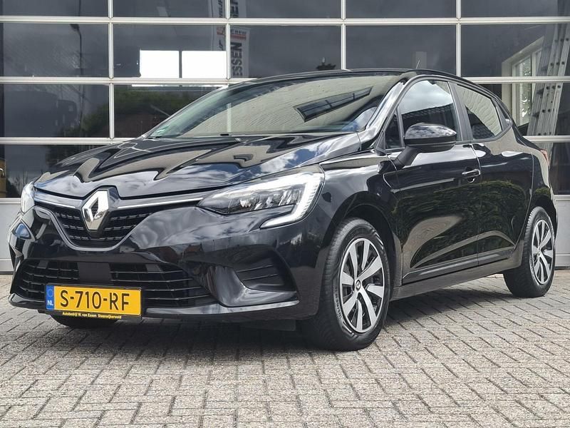 Zwart Gebruikt 2023 Renault Clio V Equilibre Hatchback | € 15.400 (Eerlijke prijs) - Afbeelding 1/4