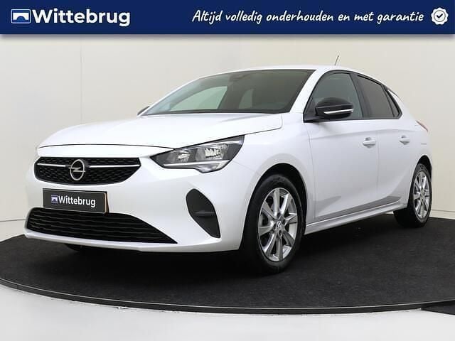 Wit, metallic lak Gebruikt 2023 Opel Corsa Hatchback | € 17.245 (Eerlijke prijs) - Afbeelding 1/3