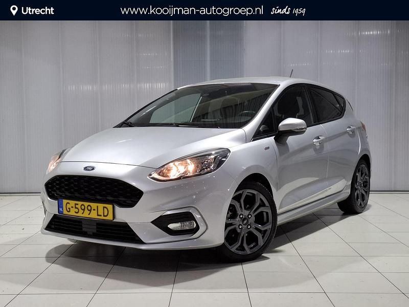 Grijs Occasion 2019 Ford Fiesta ST-Line Hatchback | € 15.749 (Iets duurder) - Afbeelding 1/4