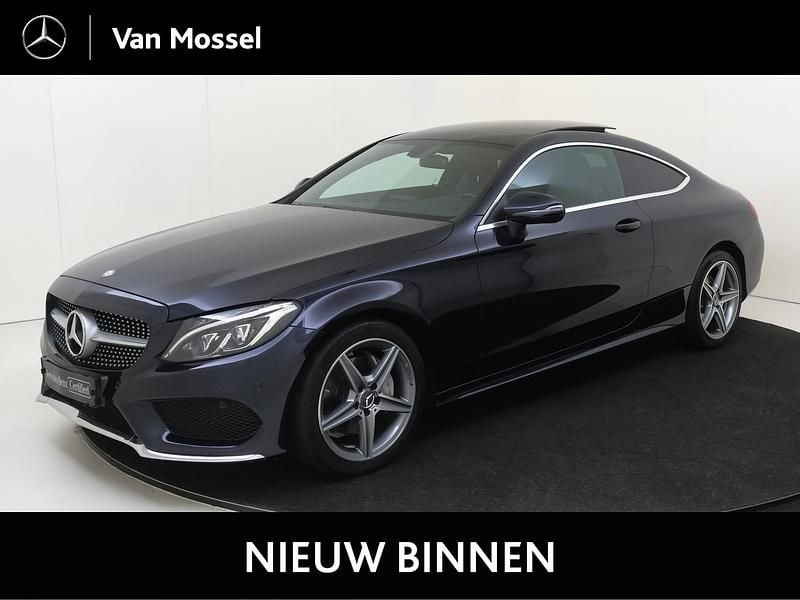 Occasion Mercedes C200 Ambition 184 PK (135 kW) 2017 Blauw Coupé