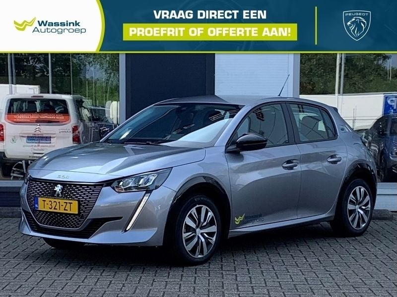 Grijs Gebruikt 2024 Peugeot e-208 Active Hatchback | € 22.895 (Goede deal) - Afbeelding 1/4