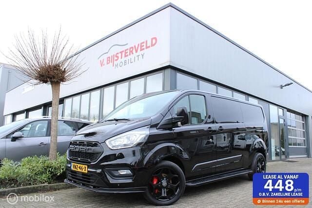 Zwart (metallic) Occasion 2022 Ford Transit Custom Van | € 27.950 (Super prijs) - Afbeelding 1/4