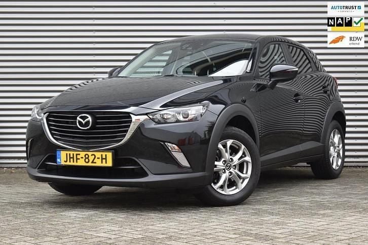 Zwart Occasion 2017 Mazda CX-3 SUV | € 16.450 (Goede deal) - Afbeelding 1/3