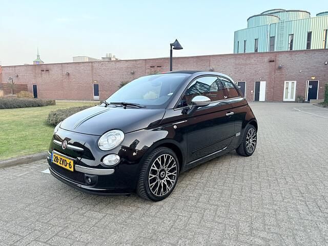 Zwart Occasion 2012 Fiat 500C Cabriolet | € 6.999 (Duur) - Afbeelding 1/4