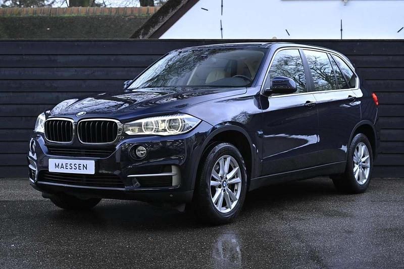 Blauw (metallic) Occasion 2015 BMW X5 Executive SUV | € 25.950 (Super prijs) - Afbeelding 1/4