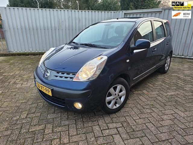 Blauw (metallic) Occasion 2007 Nissan Note Acenta Hatchback | € 2.850 (Eerlijke prijs) - Afbeelding 1/4