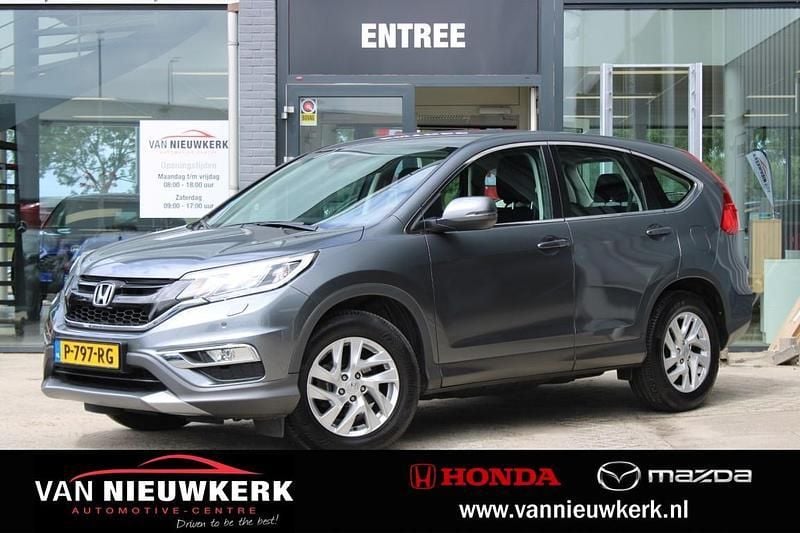 Grijs Gebruikt 2016 Honda CR-V Elegance SUV | € 21.400 (Eerlijke prijs) - Afbeelding 1/4