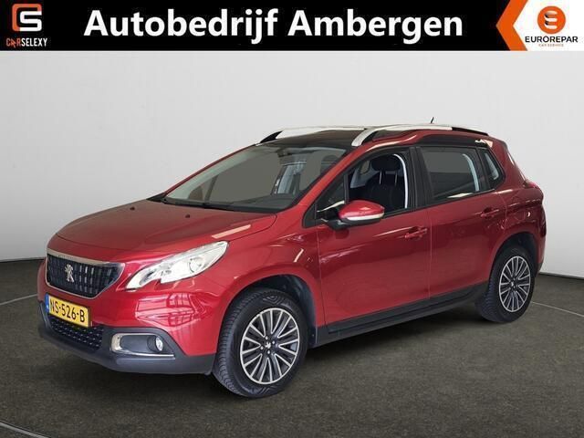 Rood Gebruikt 2017 Peugeot 2008 SUV | € 9.950 (Eerlijke prijs) - Afbeelding 1/4