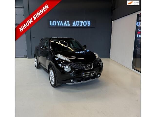 Zwart Gebruikt 2012 Nissan Juke Tekna SUV | € 8.000 (Eerlijke prijs) - Afbeelding 1/4