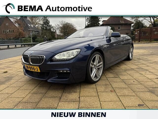 Blauw Gebruikt 2011 BMW 640 Cabriolet Executive Cabriolet | € 27.950 (Duur) - Afbeelding 1/4