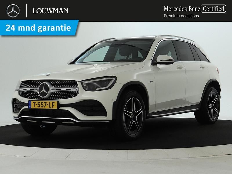 Wit Gebruikt 2021 Mercedes GLC300 Premium SUV | € 42.945 (Iets duurder) - Afbeelding 1/4