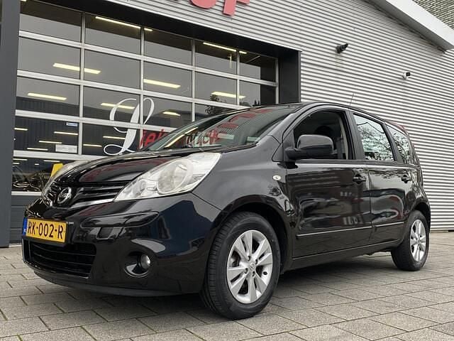 Zwart Occasion 2010 Nissan Note Acenta MPV | € 4.700 (Eerlijke prijs) - Afbeelding 1/4